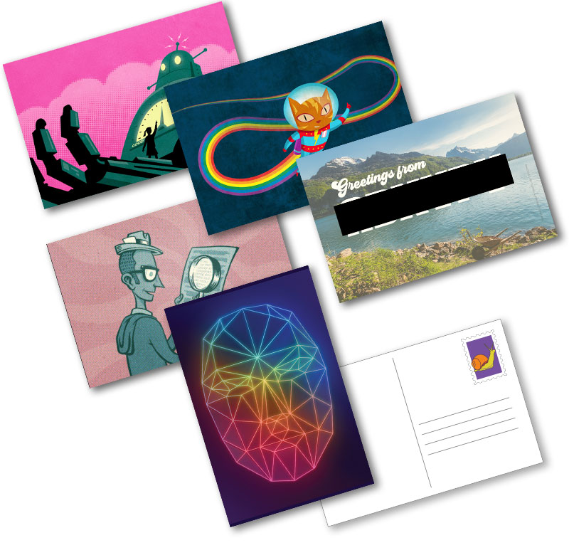 Each card represents part of the fight for a better future.