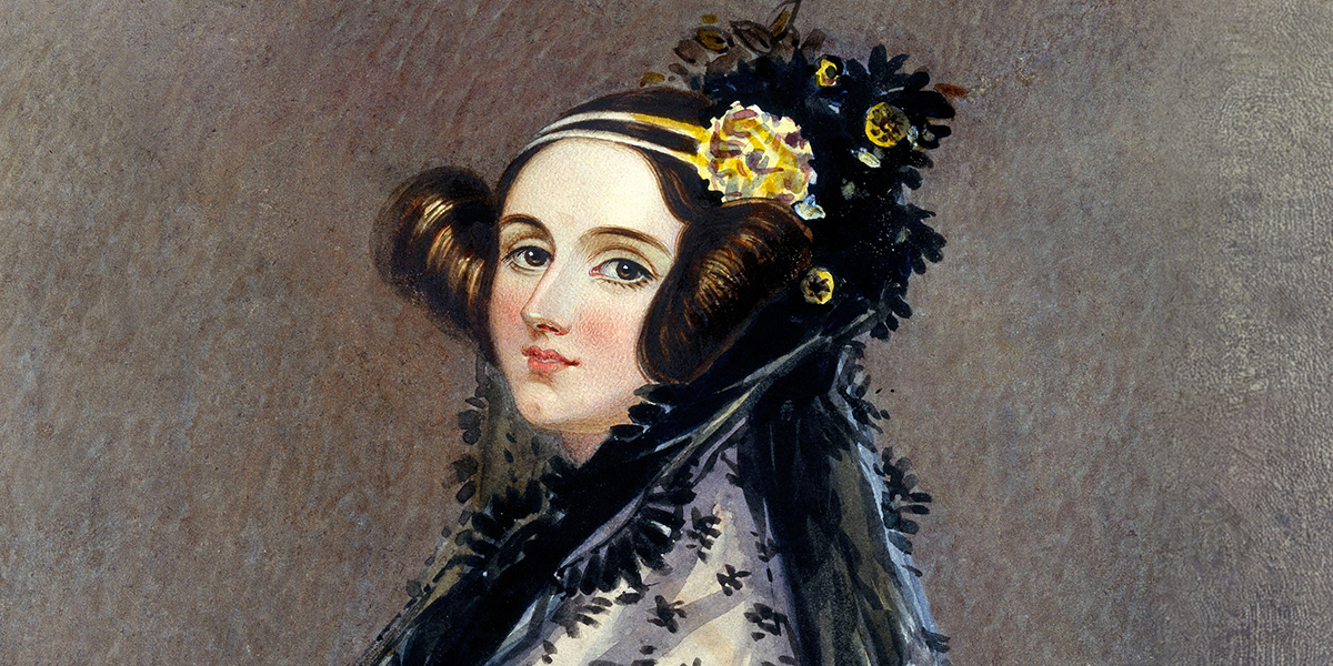 Portrait of Ada Lovelace ca1840 public domain