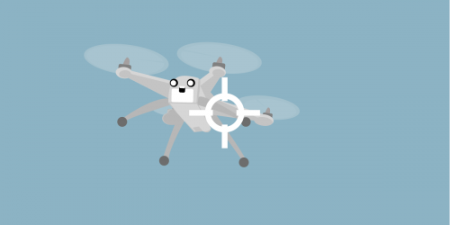 Happy drone being shot at by DOJ Happy drone being shot at by DOJ
